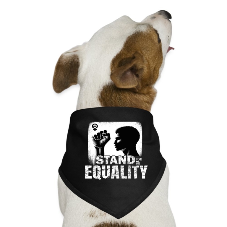stand-for-equality-hunde-bandana-schwarz