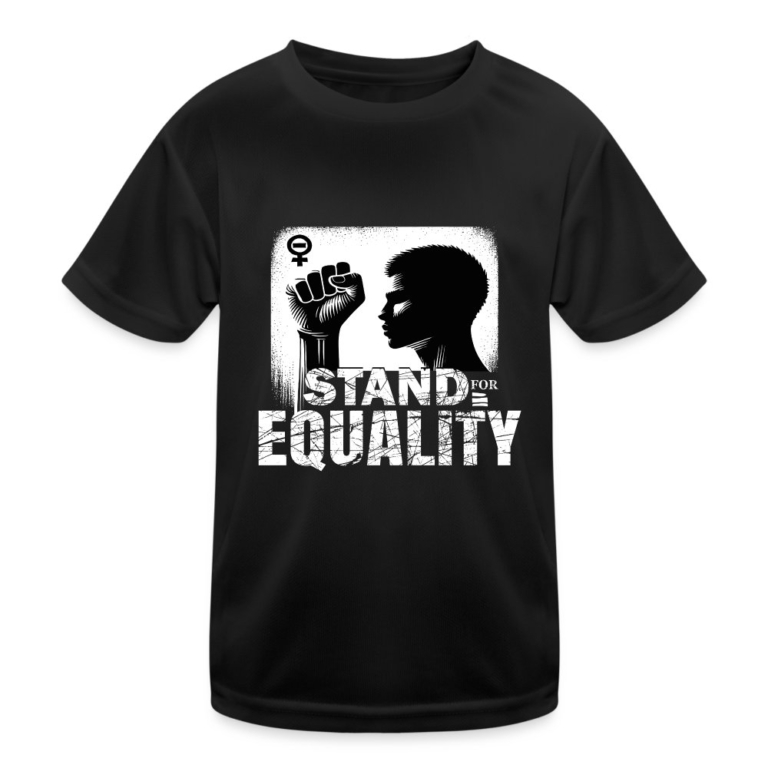 stand-for-equality-kinder-funktions-t-shirt-schwarz