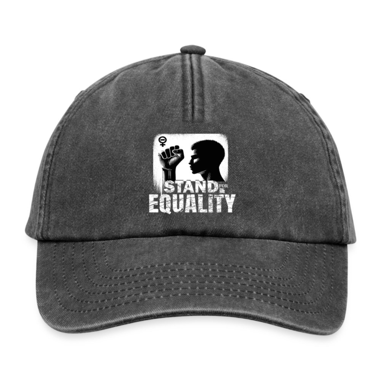 stand-for-equality-relaxed-vintage-cap-vintage-schwarz