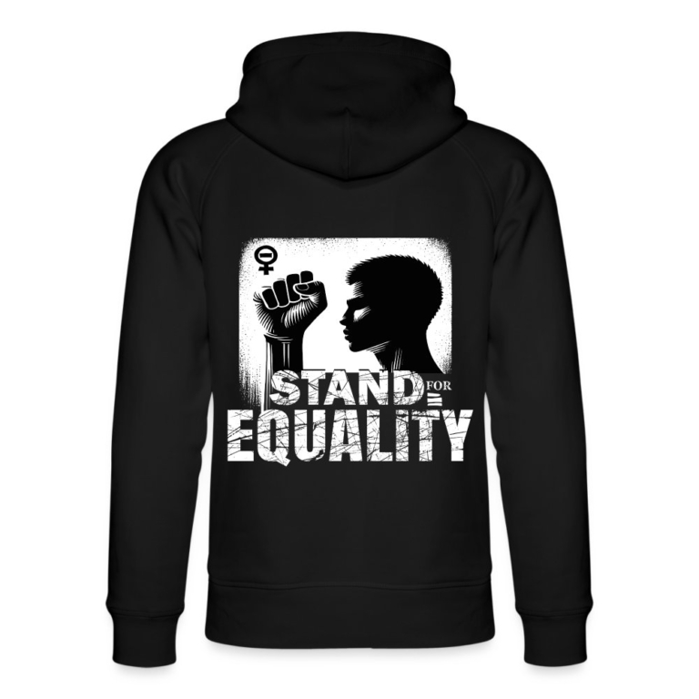 stand-for-equality-stanleystella-unisex-bio-hoodie-schwarz