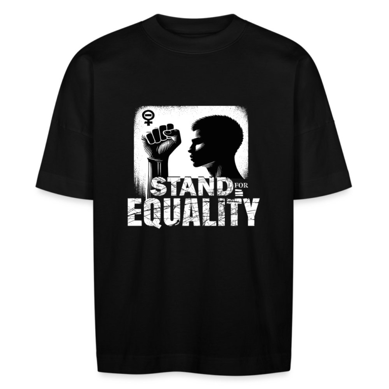stand-for-equality-stanleystella-unisex-oversize-bio-t-shirt-blaster-schwarz