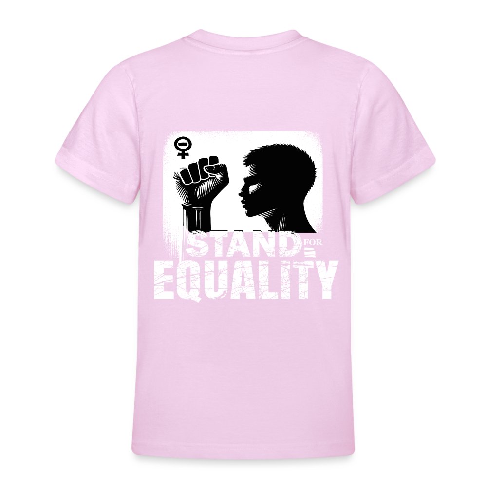 Stand for Equality - Teenager T-Shirt Hellrosa