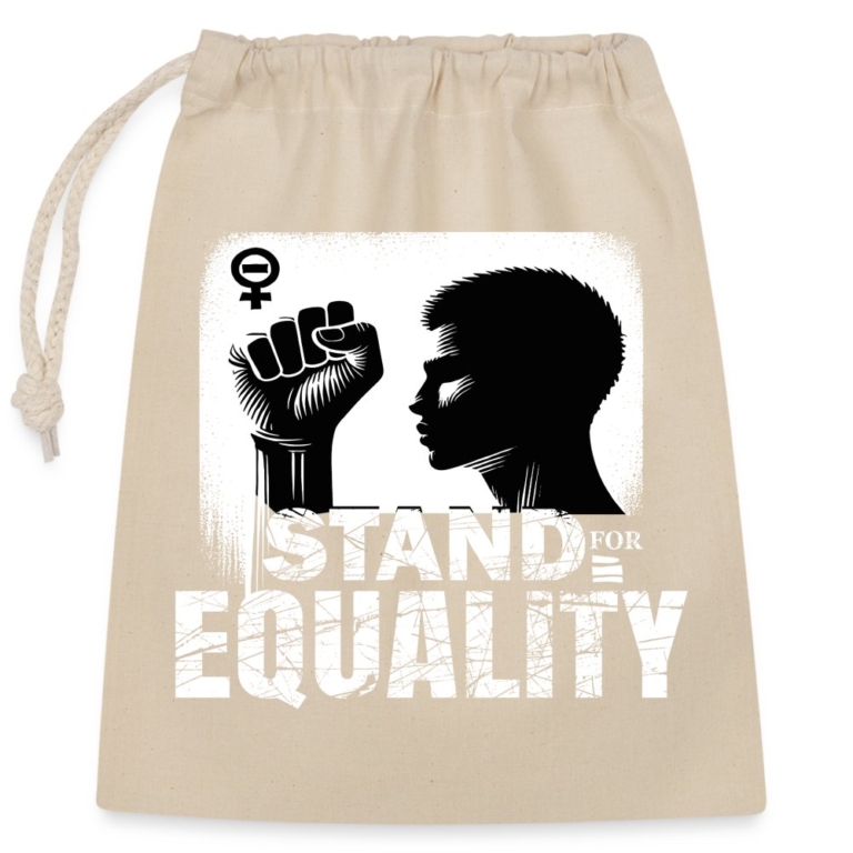 stand-for-equality-verschliessbarer-geschenkbeutel-aus-baumwolle-25x30cm-natur