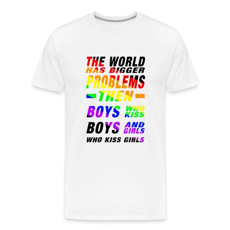 the-world-has-bigger-problems-maenner-premium-bio-t-shirt-weiss
