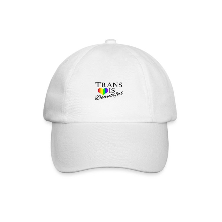 trans-is-beautiful-baseballkappe-weiss-weiss