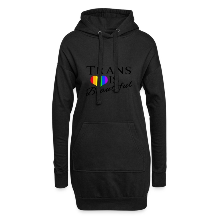 trans-is-beautiful-hoodie-kleid-schwarz