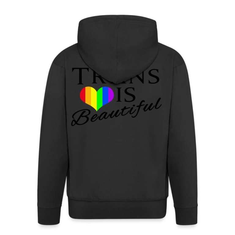 trans-is-beautiful-maenner-premium-kapuzenjacke-schwarz