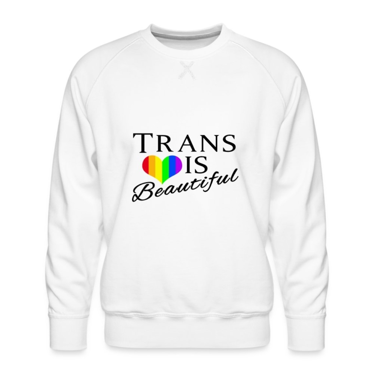 trans-is-beautiful-maenner-premium-pullover-weiss