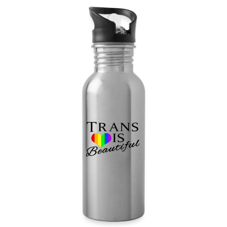 trans-is-beautiful-trinkflasche-mit-integriertem-trinkhalm-lightsilver