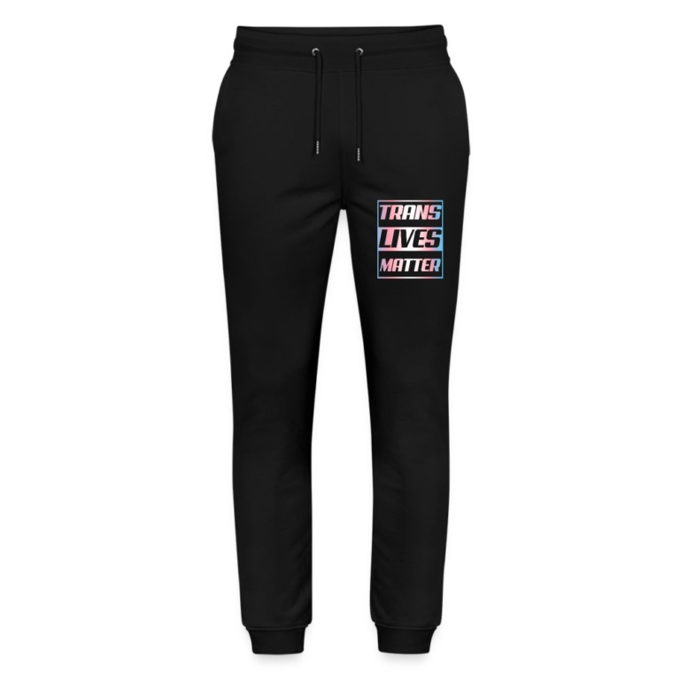 trans-lives-matter-transgender-pride-stanleystella-unisex-bio-jogginghose-mover-schwarz
