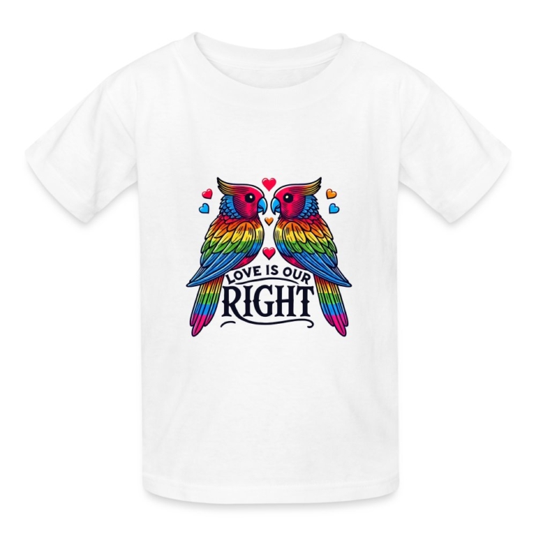 turteltauben-love-is-our-right-kinder-t-shirt-von-russell-weiss