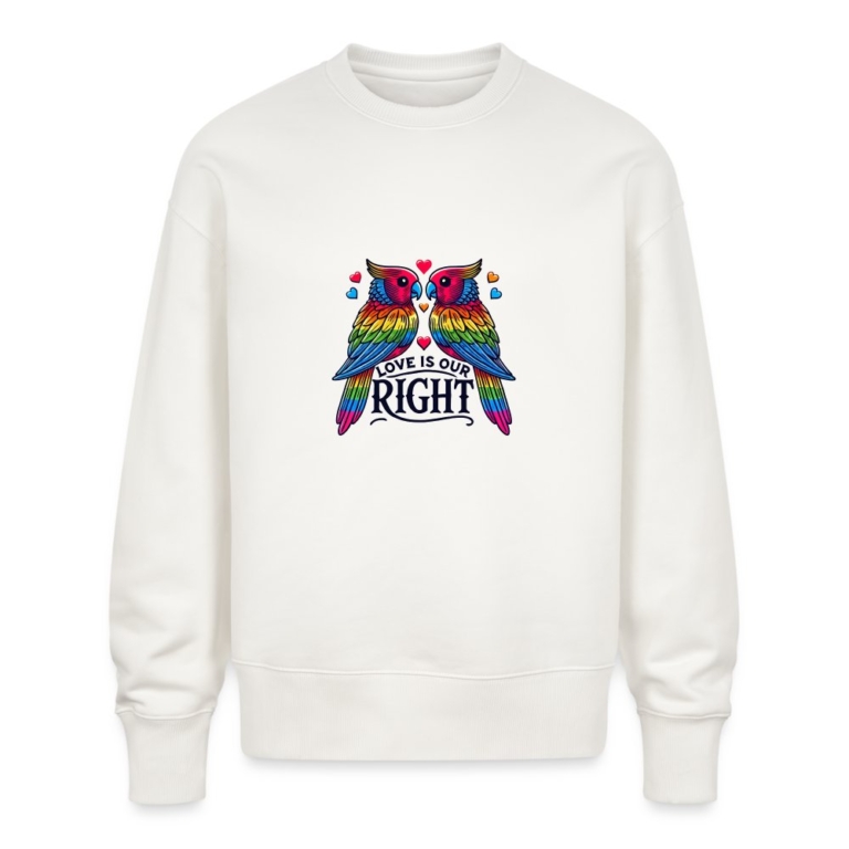 turteltauben-love-is-our-right-stanleystella-unisex-oversize-bio-pullover-radder-off-white