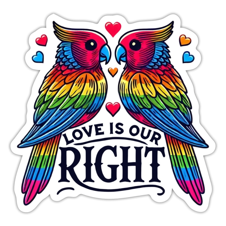 turteltauben-love-is-our-right-sticker-mattweiss