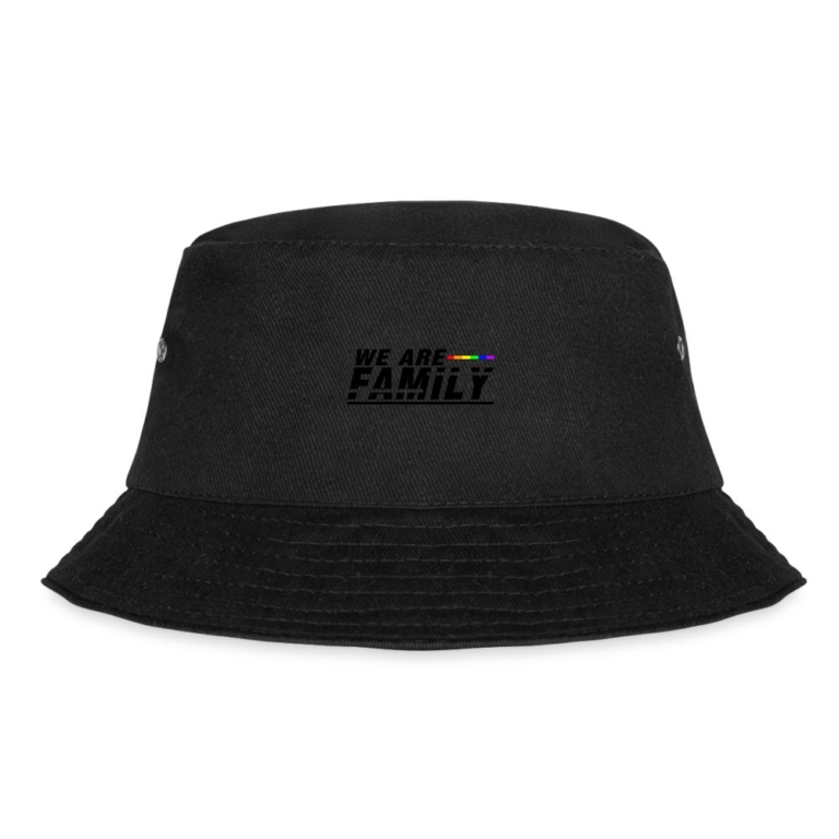 we-are-family-fischerhut-schwarz
