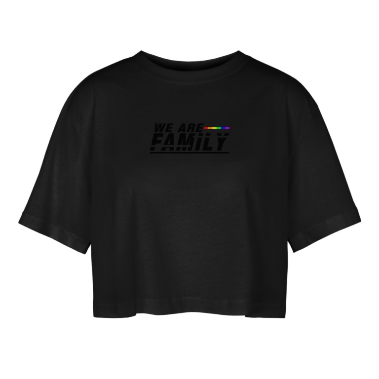 we-are-family-frauen-oversized-cropped-t-shirt-schwarz