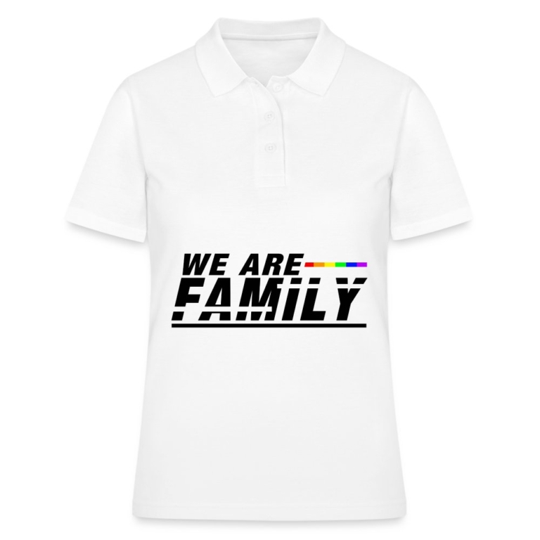 we-are-family-frauen-polo-shirt-weiss