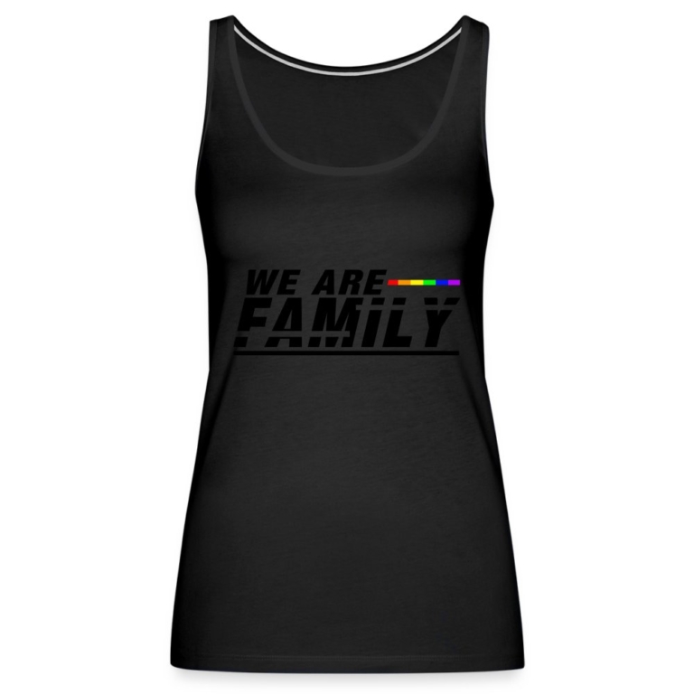 we-are-family-frauen-premium-tank-top-schwarz