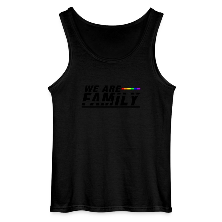 we-are-family-gildan-maenner-tank-top-schwarz