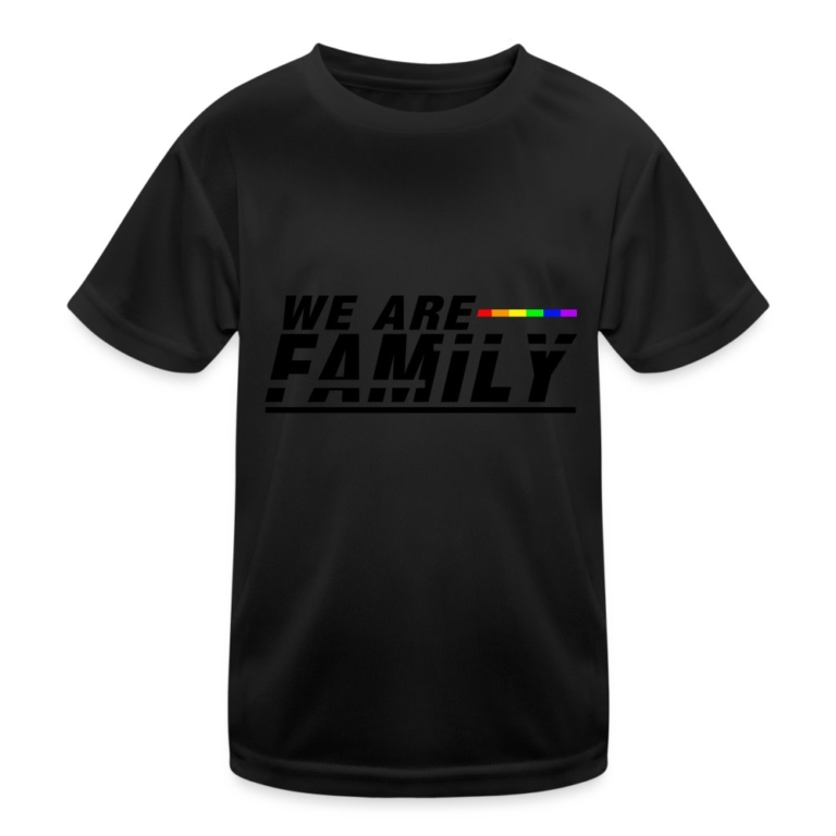 we-are-family-kinder-funktions-t-shirt-schwarz