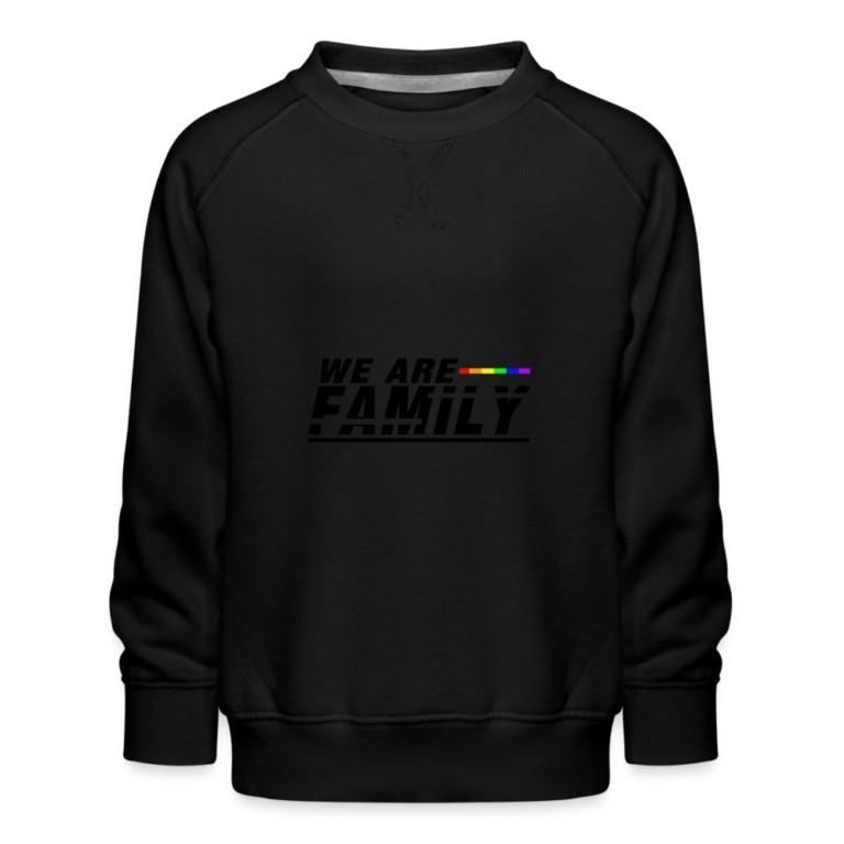 we-are-family-kinder-premium-pullover-schwarz