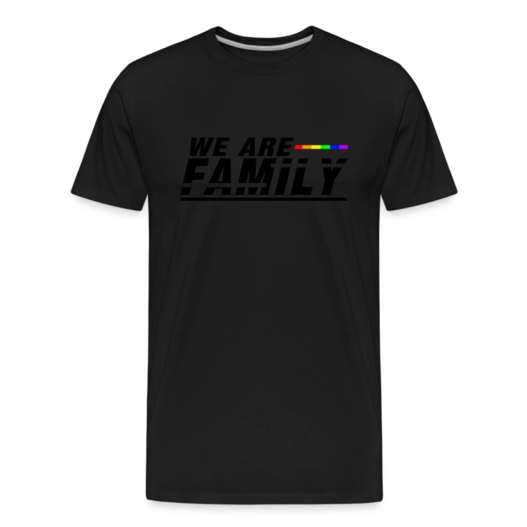 we-are-family-maenner-premium-bio-t-shirt-schwarz