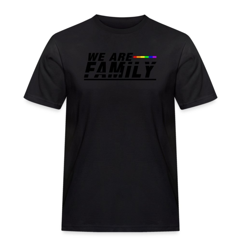 we-are-family-maenner-workwear-t-shirt-schwarz