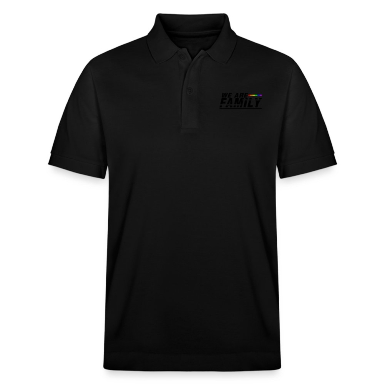 we-are-family-stanleystella-unisex-bio-poloshirt-prepster-schwarz