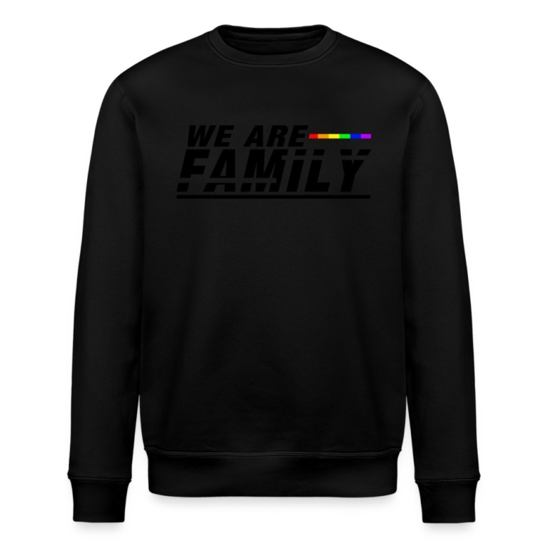 we-are-family-stanleystella-unisex-bio-sweatshirt-roller-schwarz