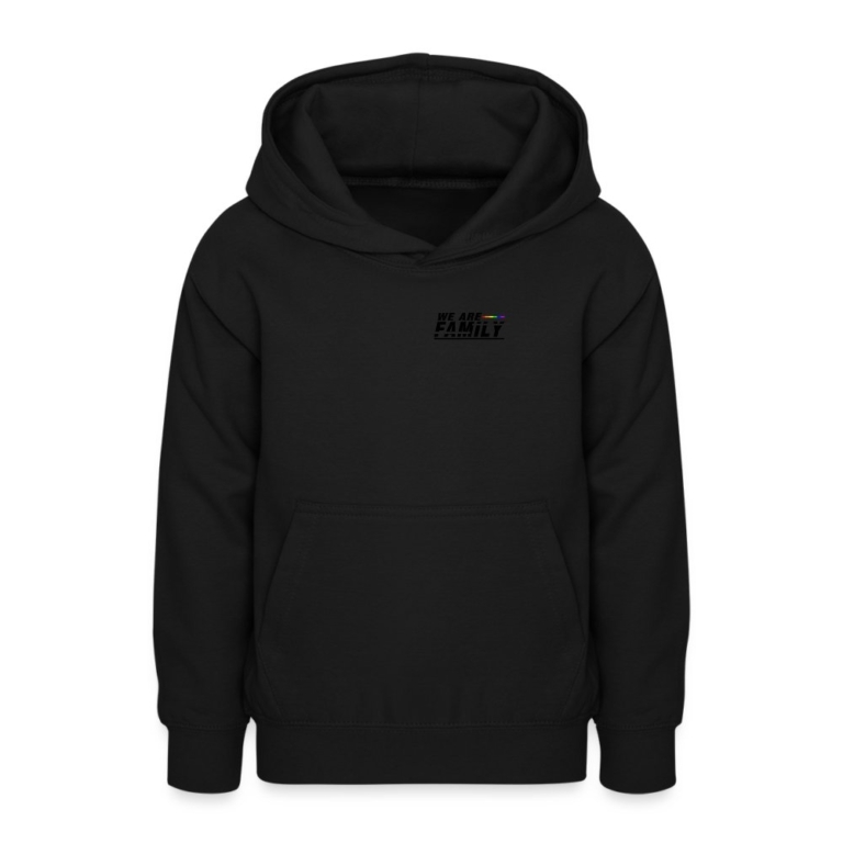 we-are-family-teenager-hoodie-schwarz