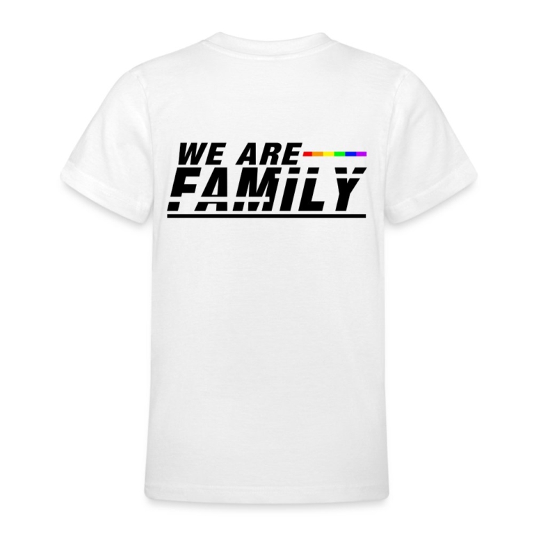 we-are-family-teenager-t-shirt-weiss