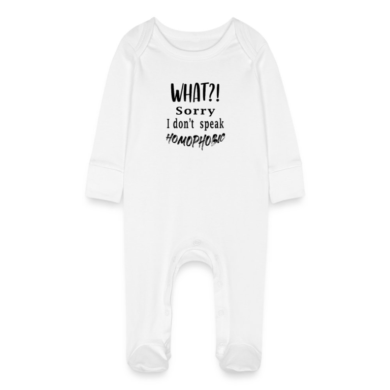 what-sorry-i-dont-speak-homophobic-baby-bio-schlafanzug-mit-kratzhandschuhen-weiss