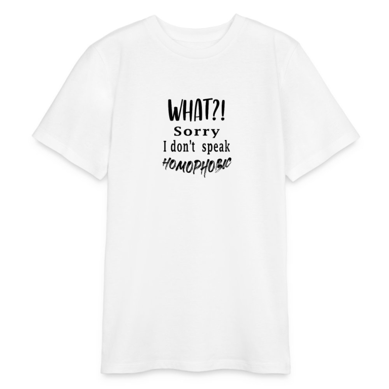 what-sorry-i-dont-speak-homophobic-stanleystella-bio-teenager-t-shirt-mini-creator-weiss