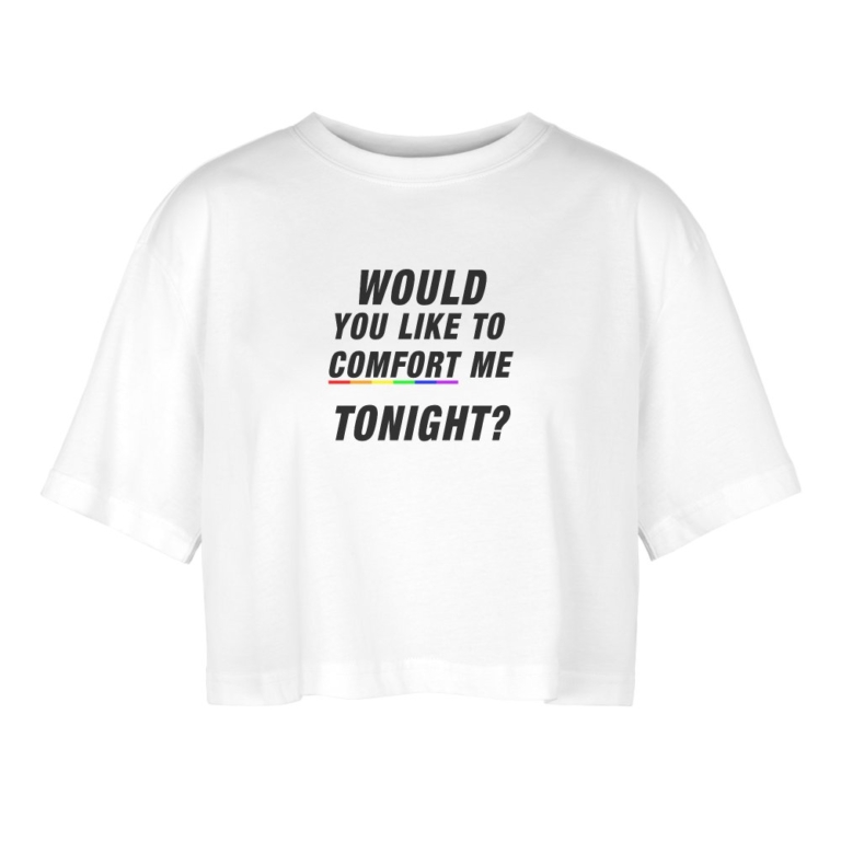 would-you-like-to-comfort-me-tonight-frauen-oversized-cropped-t-shirt-weiss