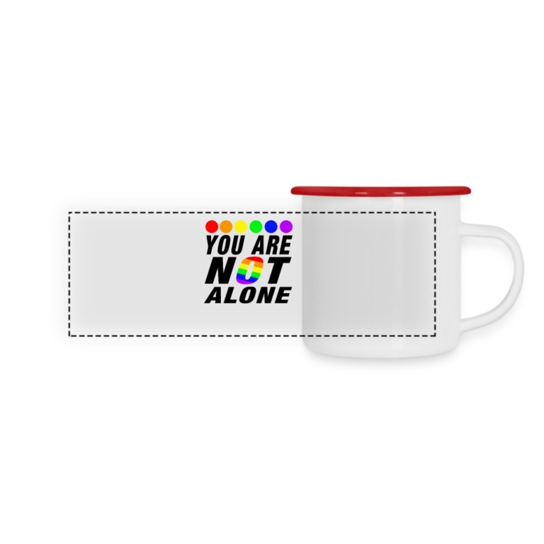 you-are-not-alone-panorama-emaille-tasse-weiss-rot