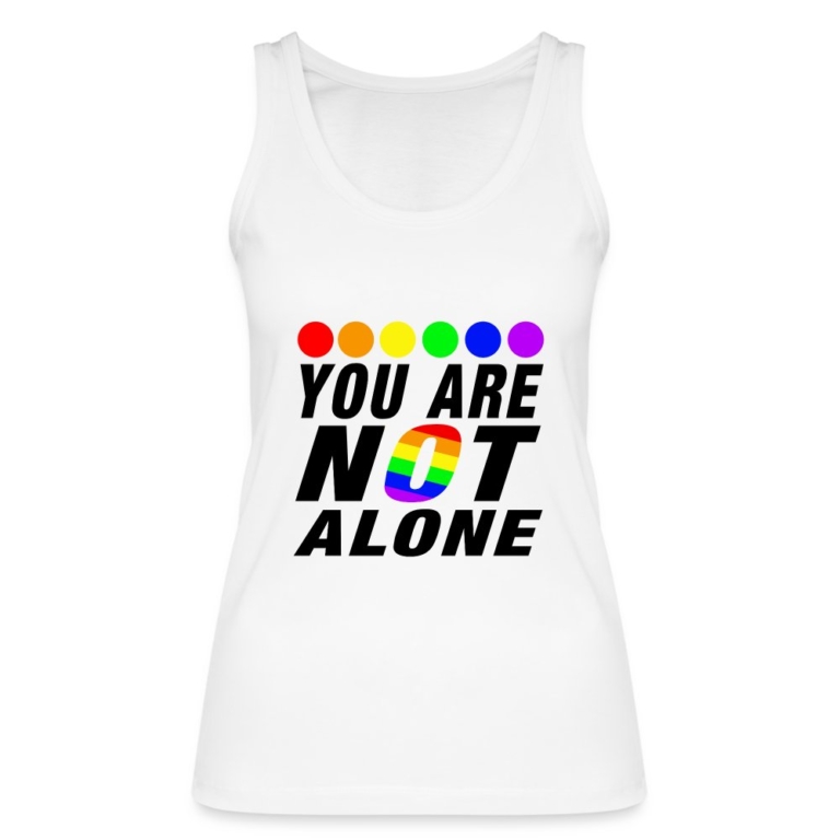 you-are-not-alone-stanleystella-frauen-bio-tank-top-weiss
