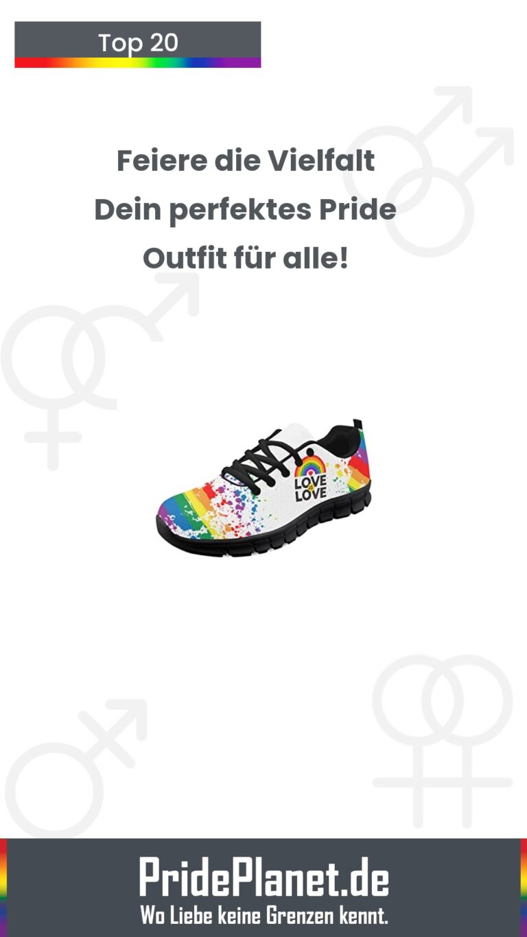 Buntes Pride Outfit für den CSD
