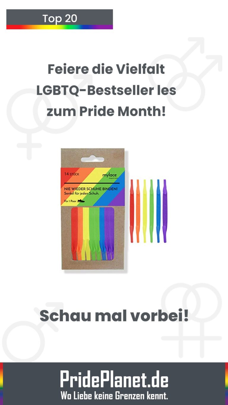 Bunte Pride-Shirts und Accessoires für den Pride Month