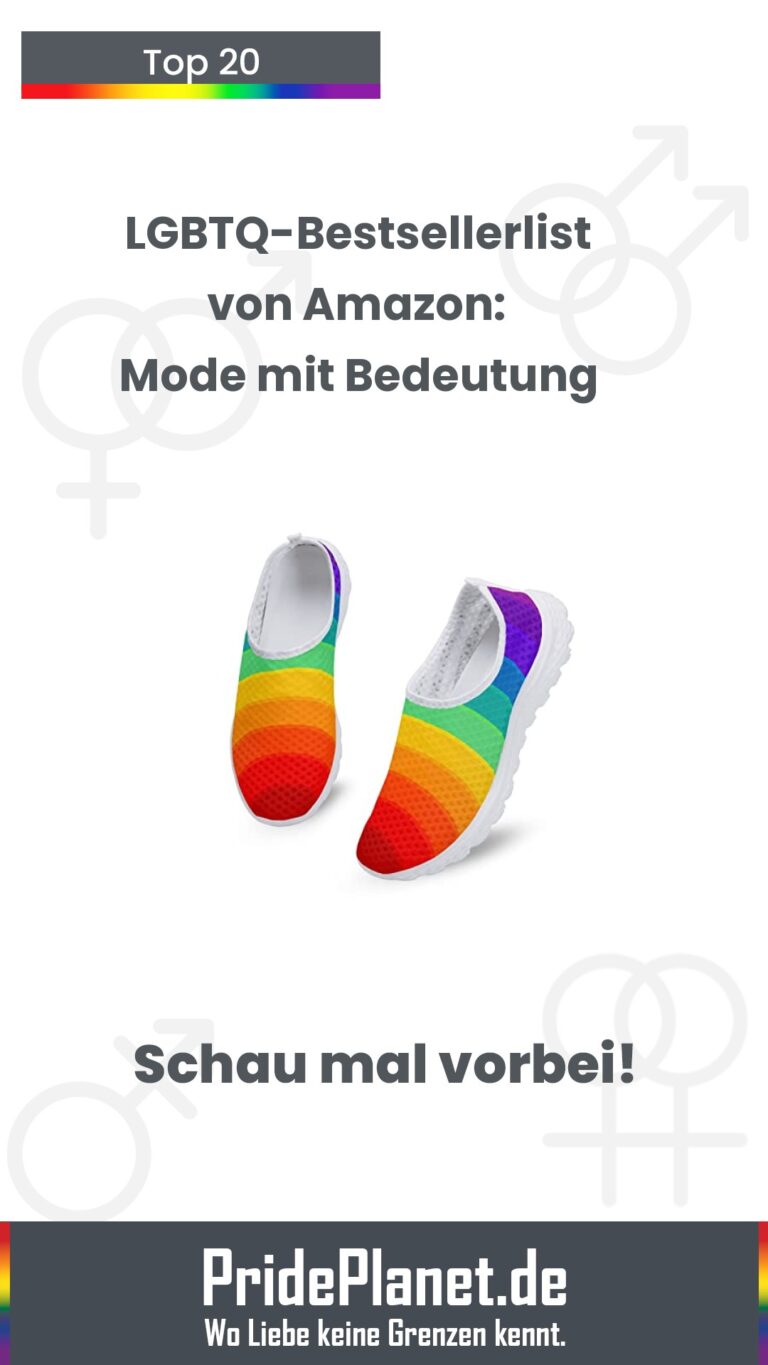 Bunte LGBTQ-Shirts für den Pride Month