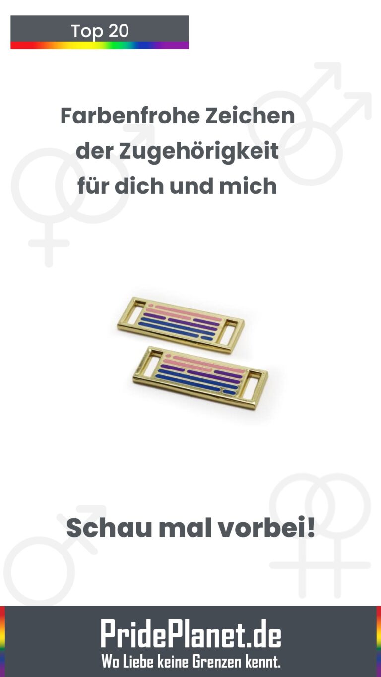 Bunte rainbow Halskette als Symbol der LGBTQ-Community