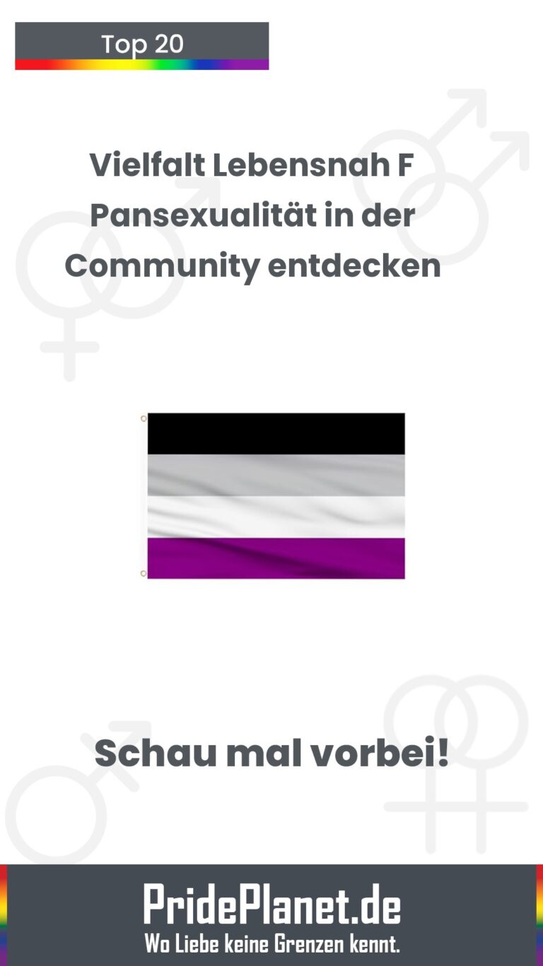 Bunte Pride-Shirts und Accessoires für Pansexualität