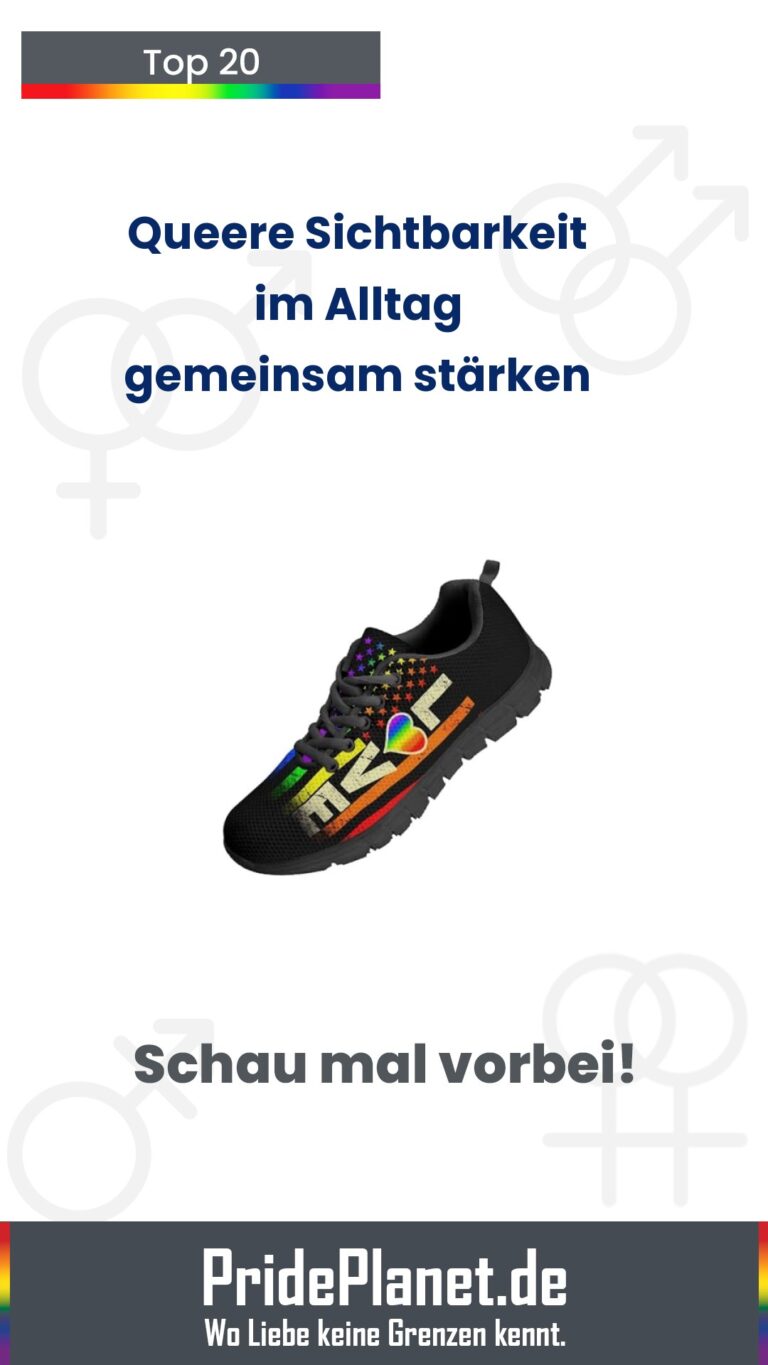 Bunte Pride-Accessoires für queere Sichtbarkeit