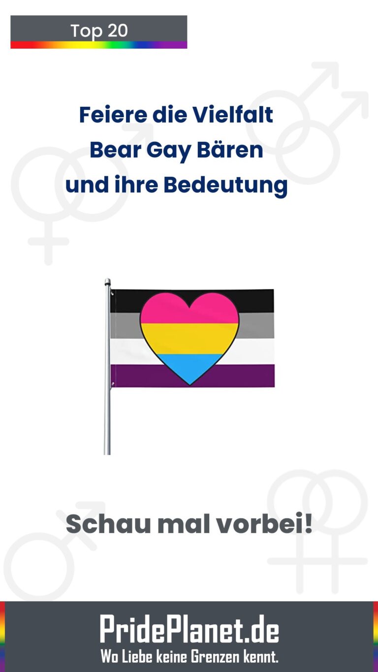 Bunte Bear Gay Bären im Pride Month