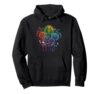 LGBTQ Regenbogen Pusteblume Kunst Graphic Geschenk Sommer Pullover Hoodie