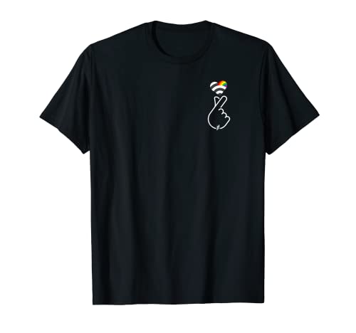 Tiny Heart Queer Ally | Pride Merch CSD Regenbogen T-Shirt