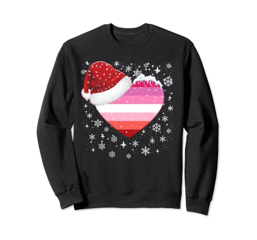 Lesbisch LGBT Weihnachten Gay Pride Regenbogen LGBTQ Sweatshirt