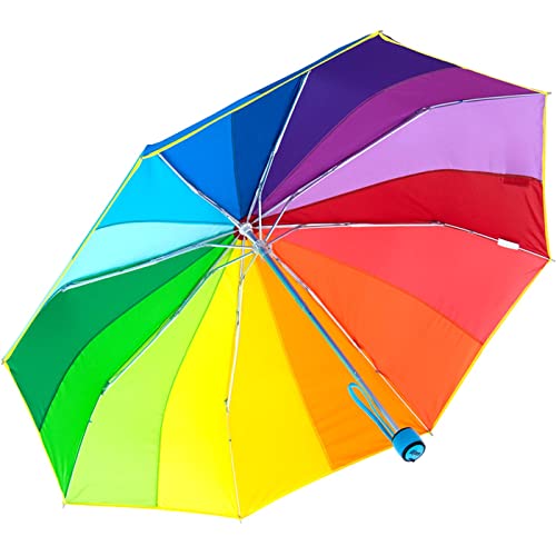 iX-brella Mini Taschenschirm Rainbow 16-Color - Regenbogen