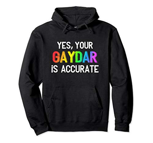 Yes Your Gaydar is Accurate - LGBT CSD Pullover Hoodie