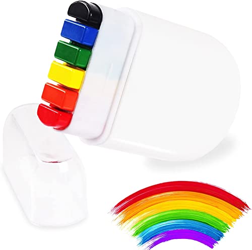 ZHIHUI Regenbogen Schminkstift, LGBT Gay Pride Regenbogen Flagge Schminke für Gesicht Körpermalfarben Ideal für Gay Pride Feiern Kostümparaden für Schwule und Lesben