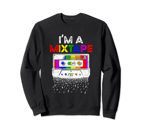 I'm a Mixtape Music Gay Lesbian LGBT Pride Day Weihnachten Sweatshirt