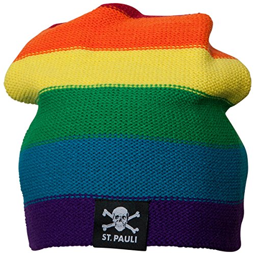 FC St. Pauli Mütze Regenbogen in Regenbogenfarben - bunt